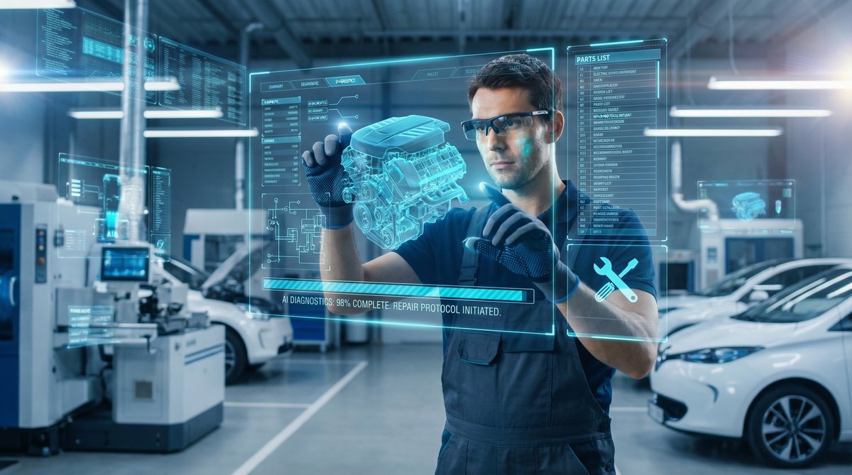 红莲社区AI修车视频技术